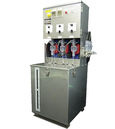 海洋生物付着防止装置（ユニシェル装置）